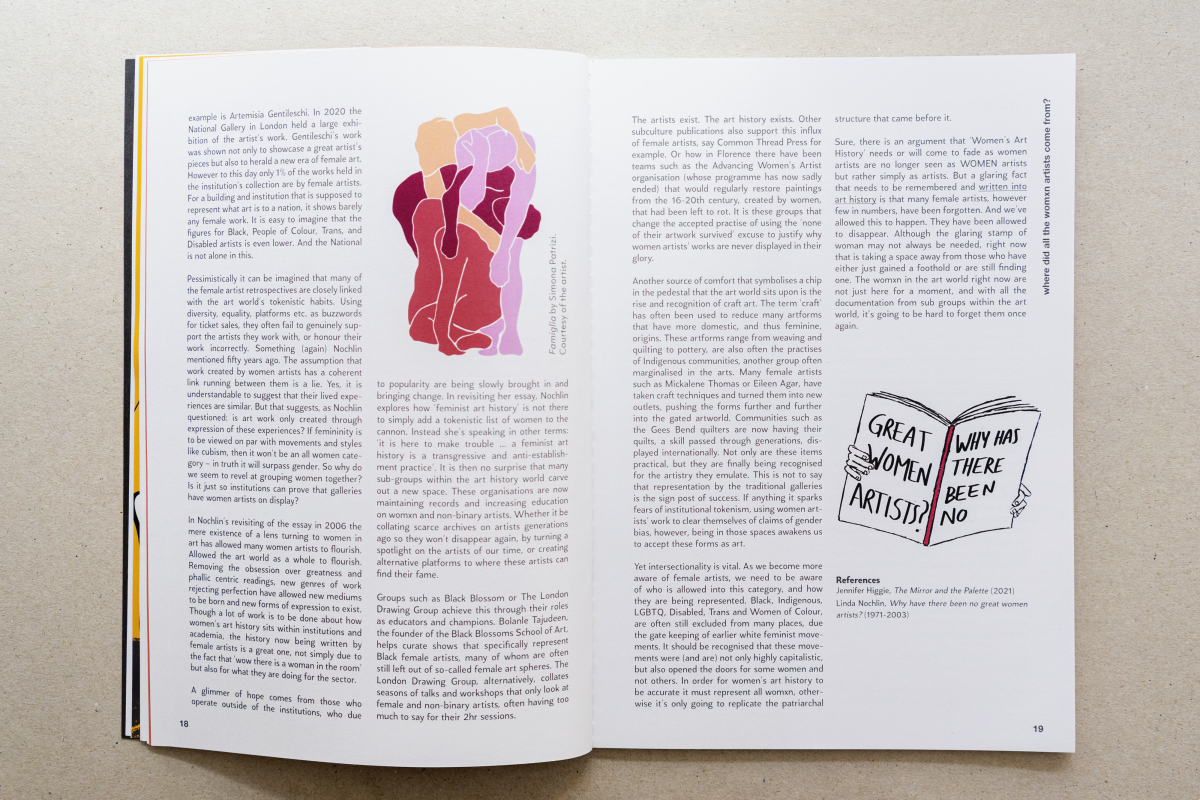 Text by Elspeth Walker.
Image left: Famiglia by Simona Patrizi.
Image right: by Laureen Lehoux.
Courtesy of the artists.