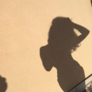 Simona Patrizi's shadow